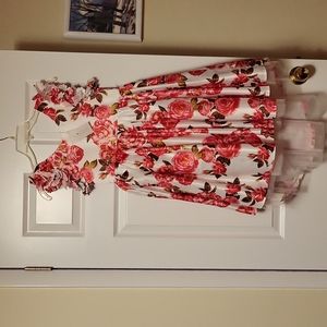 🆕️Just couture floral dress, size 10